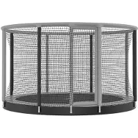 Akrobat Trampolin "Gallus Inground", 305 cm, Grau-Schwarz