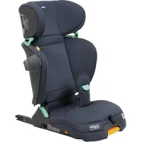 Artsana Chicco Kindersitz Fold & Go I-Size 100-150 Cm, Faltbar, Inkl. Seitenaufprallschutz Und Bauchgurtführung, Gemäß Ece R129/03