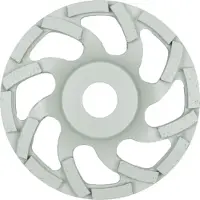 Klingspor DS 600 S Diamantschleifteller, 100 x 7,2 x 22,23 mm 16 Segmente 7,2 x 5,5 mm, Spezialgeometrie Reduzierring 16