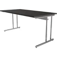Kerkmann Büromöbelfabrik kerkmann Schreibtisch ARTLINE (B)2.000 mm anthrazit Speditionsversand