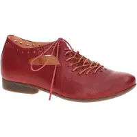 Think! Think GUAD Damenschuhe - elegante Schnür- Halbschuhe rot NEU