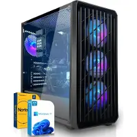 SYSTEMTREFF Gaming PC - Ryzen 7 5800XT - Nvidia GeForce RTX 5060 Ti 16GB - 32GB DDR4 - 1TB NVMe - Windows 11 Pro - Desktop
