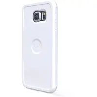 Exelium - magnetisierte Schutzhülle für drahtloses Laden - samsung galaxy s6 - weiß