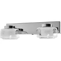 Ledvance ORBIS Flame Wand- und Deckenleuchte mit LED, Chrom, 11W, 700lm, 3000/4000K, Farbtemperatur über Wandschalter einstellbar (kaltweiß/warmweiß), IP44 Schutz vor Fremdkörpern und Spritzwasser
