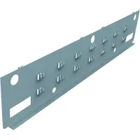 Stier Schubladeneinteilung Seitenfachschienen BLH 150/175 mm für Innenmaß 500x450 mm