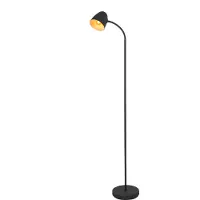 Globo Design-Stehlampe Jason Schwarz