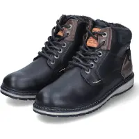 Tom Tailor Herren Schnürboots schwarz EUR 42