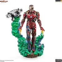 Iron Studios Figur bds art Maßstab 1/10 marvel spider man iron man illusion