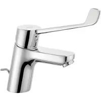 Kludi Pure & Easy Care Waschtisch-EHM 70 m. KLINIK HEBEL 180mm Chrom, 1 Stk.