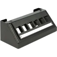DeLOCK 86268, Metall, Kunststoff, Schwarz