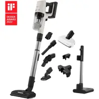 AEG HYGIENIC 8000 Akku-Staubsauger kabellos /Akkulaufzeit bis zu 60 Minuten* / Farbe: Shell White AP81HB25SH Weiß