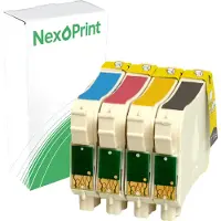 NexoPrint Druckerpatrone kompatibel zu Epson C13T071540 mehrfarbig Stylus DX 6050 Epson Stylus DX 6000 Epson Stylus DX 5500 Epson Stylus DX 5050 Epson Stylus DX 5000