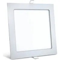 V-TAC 12W LED Panel Ultra Slim Einbauleuchte Deckenlampe Einbaustrahler Quadrat Eckig 17x17 cm kaltweiß