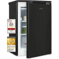 Exquisit Gefrierschrank GS81-051C schwarz | Nutzinhalt: 85 L | 4-Sterne-Gefrieren | Standgerät