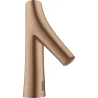 Hansgrohe Elektronischer Waschtischmischer Axor Starck Organic m Temp-Voreinst, Batt, brush. r gol