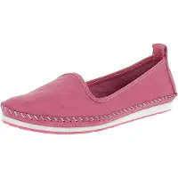 Andrea conti Damen Mokassins Leder Ballerina casual bequem kombistark 0027449, Größe:38 EU, Farbe:Pink