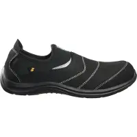Safety Jogger Sicherheitsschuh YUKON S1P, Schlupfschuh, schwarz, sehr leicht, extrem bequem, Gr. 41