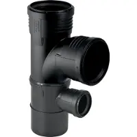 Geberit GE Silent-PP, Kombiabzweiger, 87,5 Grad, d 110, 90, 50 mm, 1 Stk.