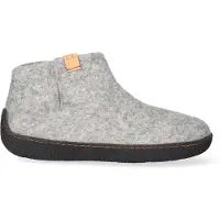 Tofvel Pantoffel Unisex Rabara Grau Wollfilz