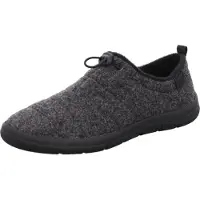 Rohde Herren Hausschuh warmer Slipper geschlossen lose Einlagen H.Olbia 2626, Größe:47 EU, Farbe:Grau