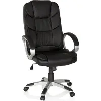 MyBuero RELAX BY155 - Home Office Chefsessel Schwarz Buerostuhl24