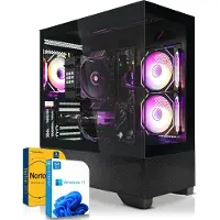 SYSTEMTREFF Gaming PC - Ryzen 9 5900XT - AMD Radeon RX 9060 XT 8GB - 32GB DDR4 - 1TB NVMe - Windows 11 Pro - Desktop