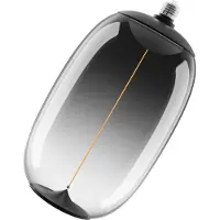 Ledvance Vintage 1906 Big Elipse Oval ist eine dimmbare LED-Lampe aus Kunststoff mit Filament in Ellipsenform. Sie bietet 12 W für 300 lm, E27 Fassung, Smoke Design, 200 mm Durchmesser, CRI 80, 1800 K.