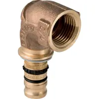 Geberit GE Mepla Übergangsbogen, IG, 90 Grad, d25mm x Rp1, 1 Stk.