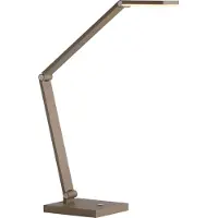 Paul Neuhaus Tischleuchte SAMSKY LBH 48.50x15x70 cm braun Tischlampe