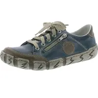 Rieker L0314-42 Schuhe Damen Halbschuhe Sneaker Schnürschuhe , Größe:37 EU, Farbe:Blau