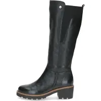 Caprice Damen Stiefel Langschaft mit Warmfutter und edles Echtleder 9-26651-45, Größe:38 EU, Farbe:Schwarz