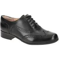 Clarks HAMBLE OAK Damenschuhe - elegante Schnür- Halbschuhe schwarz Elegant NEU