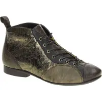 Think! Think Schnürstiefel Kaltfutter in braun, Gr. 38.5