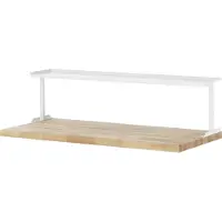 RAU Ablage für Arbeitstische/Werkbänke aus Stahlblech BxTxH 2000x300x375 mm