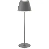 Brandson Tischlampe kabellos, LED Tischleuchte, Nachttischlampe, dimmbar, Touch, Akku Tischleuchte mit USB Ladestation, warmweiß, neutralweiß, kaltweiß