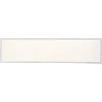 Brilliant Deckenaufbau-Paneel 120x30cm Briston weiß IP20 LED integriert