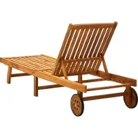vidaXL "Winterschlussverkauf "Sonnenliege HOMMIE - Gartenliege - Gartenmöbel - Akazie Massivholz - 199x59/63x30/62/76/85 cm NeuMöbel 2117612