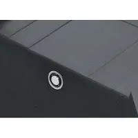 Franke Spüle URBAN UBG 611-62 in ONYX mit Drehexcenterbedienung Edelstahl / Ausschnittmaß 600 x 480 mm R15 / Granitspüle