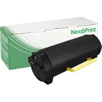 NexoPrint 60F2X00 602X schwarz Toner kompatibel zu Lexmark MX 611 de MX 611 dhe MX 611 dte schwarz 22000 Seiten