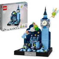 LEGO 43232 Disney Peter und Wendys Flug über London, Skyline-Diorama-Set mit im Dunkeln leuchtendem Big Ben und Tinkerbell-Figur, Geschenk für Jugendliche, Frauen, Männer und Fans ab 10 Jahren