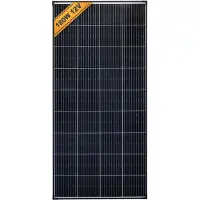EnjoySolar enjoy solar Solarpanel monokristallines Solarmodul 180W 12V (schwarzer Rahmen), 158,75mm Perc-Zellen, 0% MwSt.