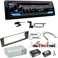 JVC KD-DB912BT Digitalradio Bluetooth Einbauset für Audi A3 8P 8PA