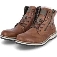 Rieker Winterboots Herren Kunstleder Braun Größe: 44
