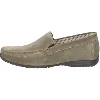 Sioux Slipper GIUMELO-700-H, Rauleder, Grün, Herren