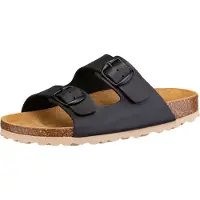 Lico Pantolette Bioline Kids mit verstellbarem Riemen und flexibler Laufsohle Größe 33