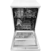 PKM GSP12-6E, Freistehend, Standardgröße (60 cm), Weiß, Weiß, Polynox/Edelstahl, 12 Maßgedecke