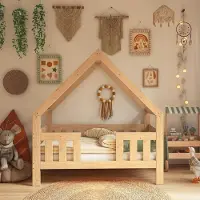 Need Sleep Hausbett mit hochem Rausfallschutz, 70x140 cm