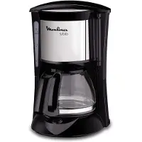 Moulinex FG150813, Filterkaffeemaschine, Gemahlener Kaffee, Schwarz
