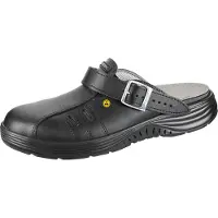 ABEBA Clog schwarz ESD - 44