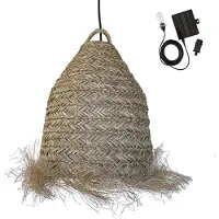 Lumisky ANAFI Solar-Pendelleuchte 47 cm für Außenbereiche, 600 Lumen, 8 Std. Leuchtdauer